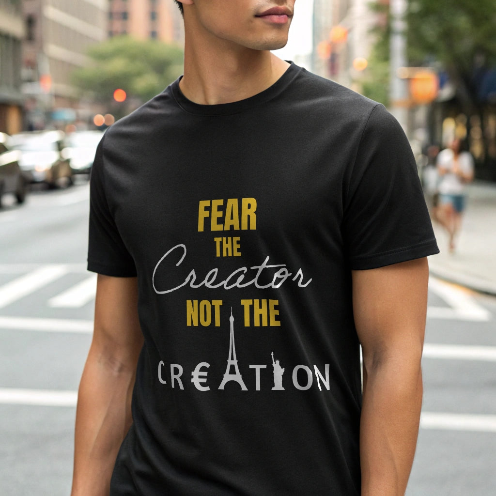 Fear the Creator not the Creation-Classic Crew T-Shirt