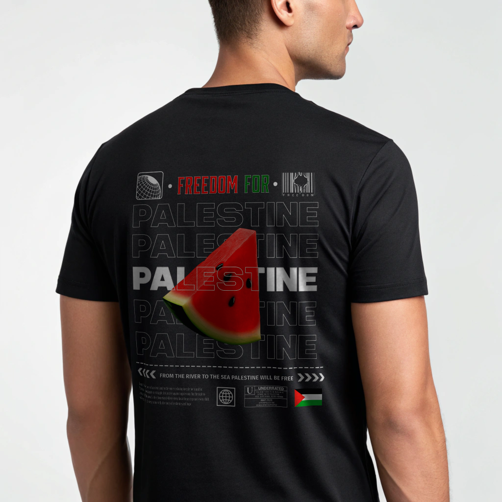 "Palestine" Oversized Standard T-Shirt